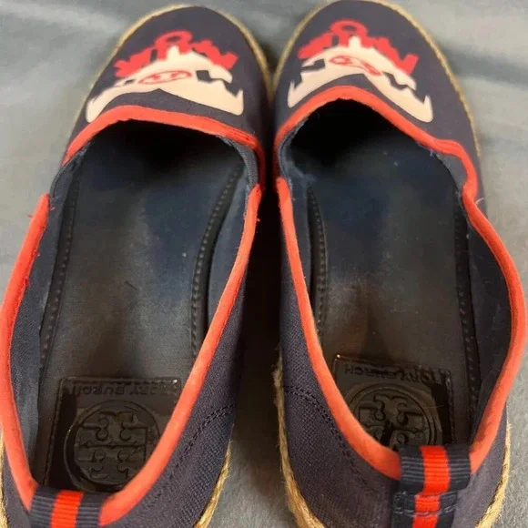 Tory Burch Mon Amour Espadrille sz 9 HTF color combo! - Picture 5 of 9